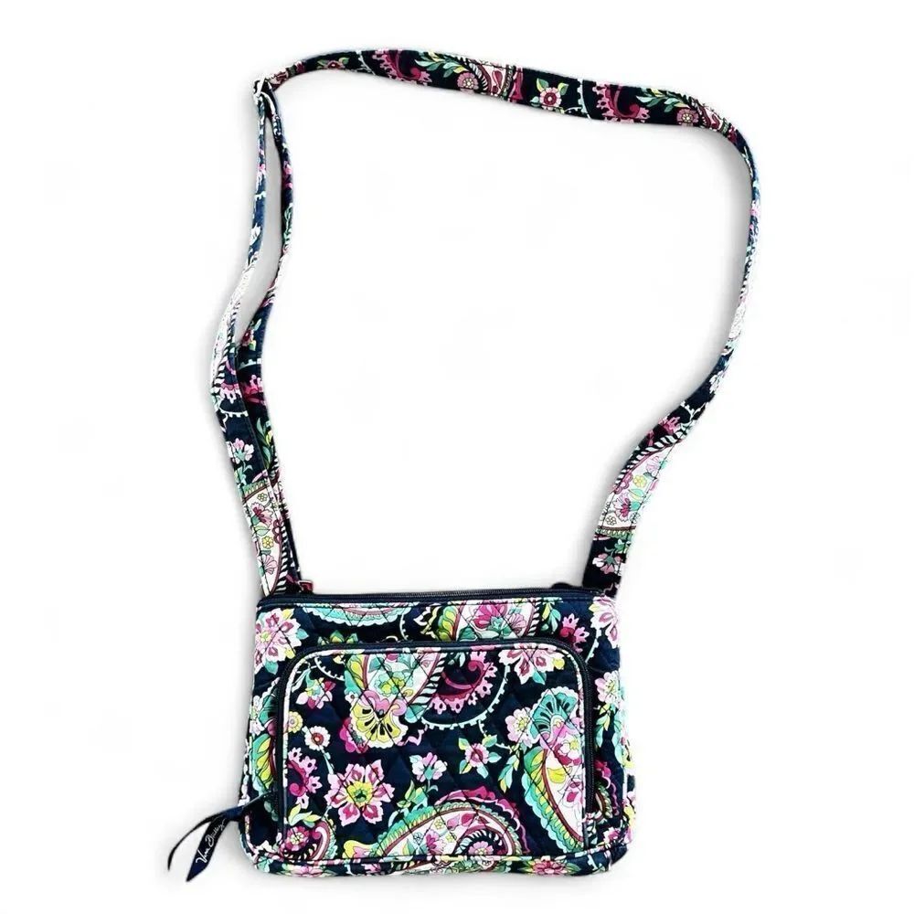 Vera Bradley Floral Paisley Crossbody Bag Lightweight